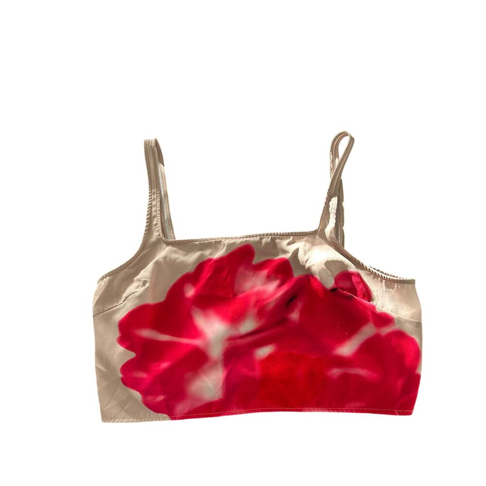 Women’s pretty little thing Plus Size crop top in Red size is US 18 - Picture 1 of 8